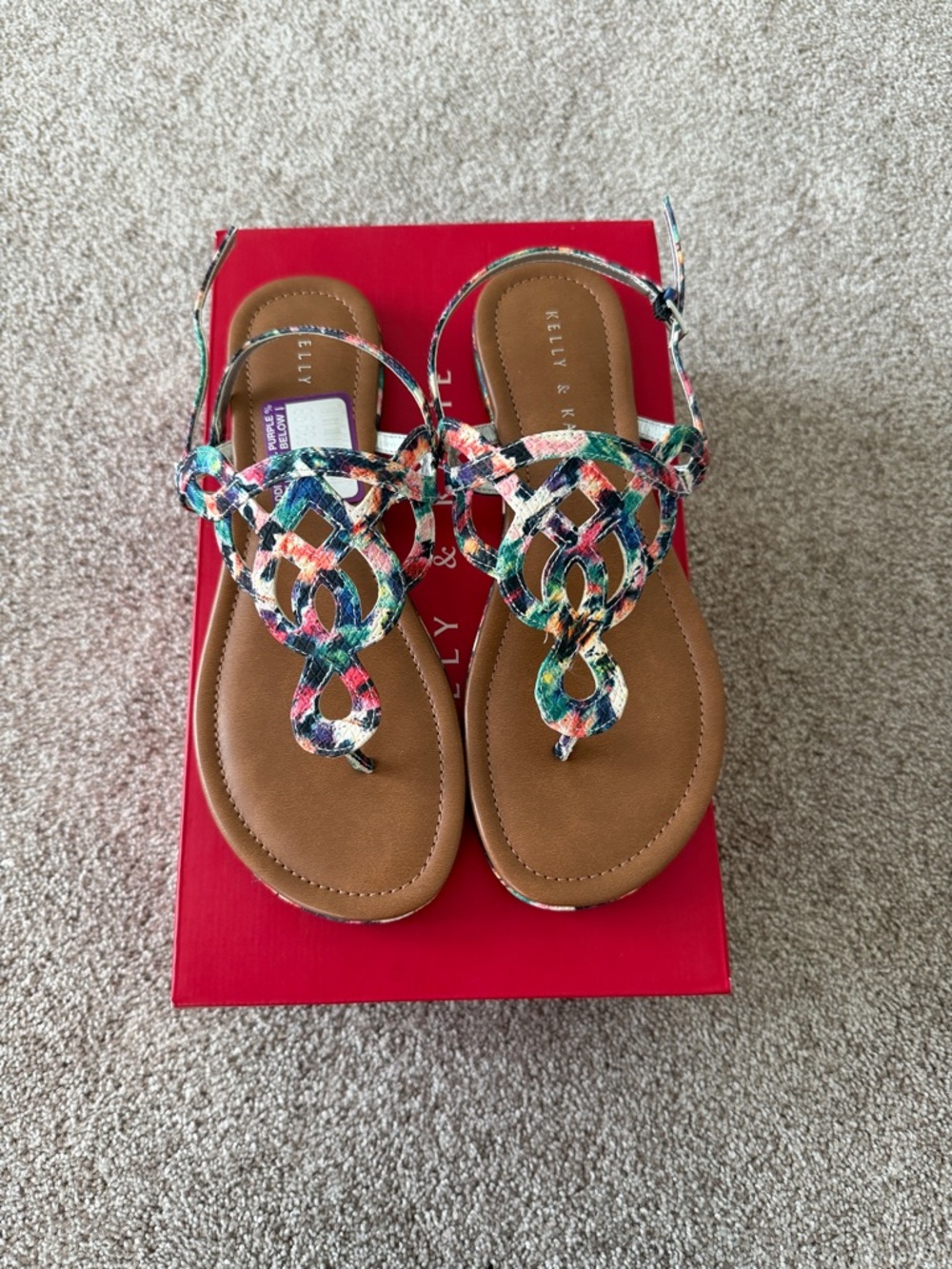 Kelly & Katie Multicolor Sandals